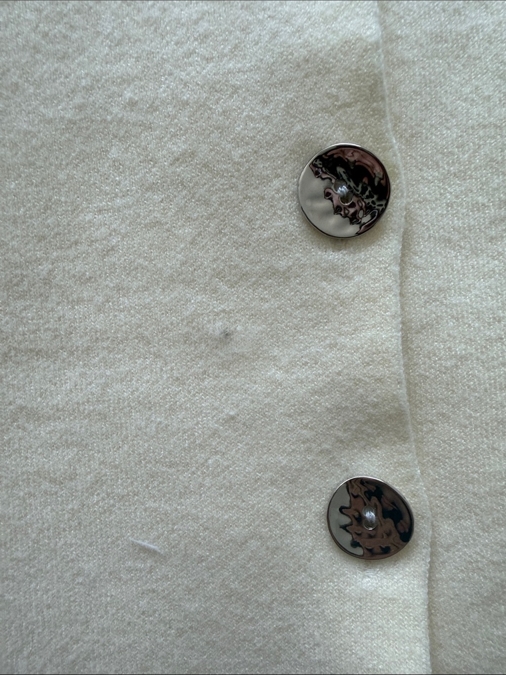 Luminary Cream Knit Button-Front Shell & Pant Set - Picture 12 of 12